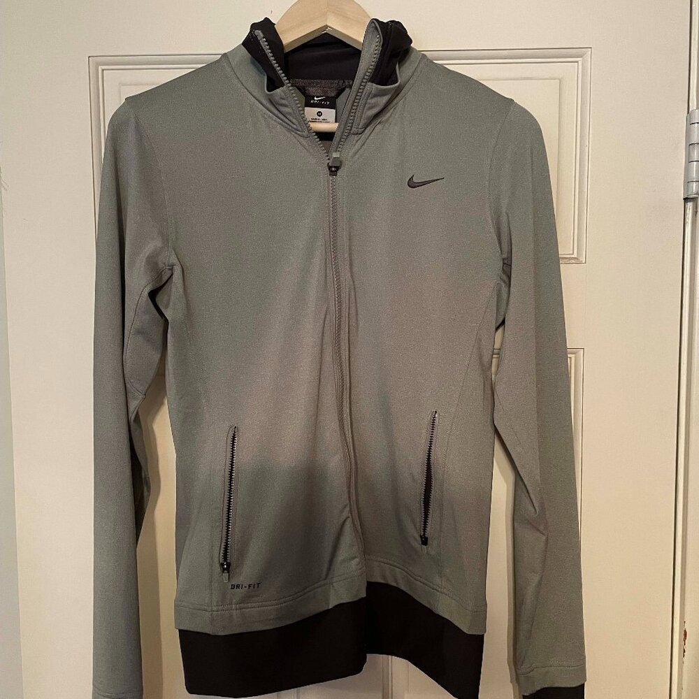 NIKE Dri-Fit Zip-Up Running Jacket